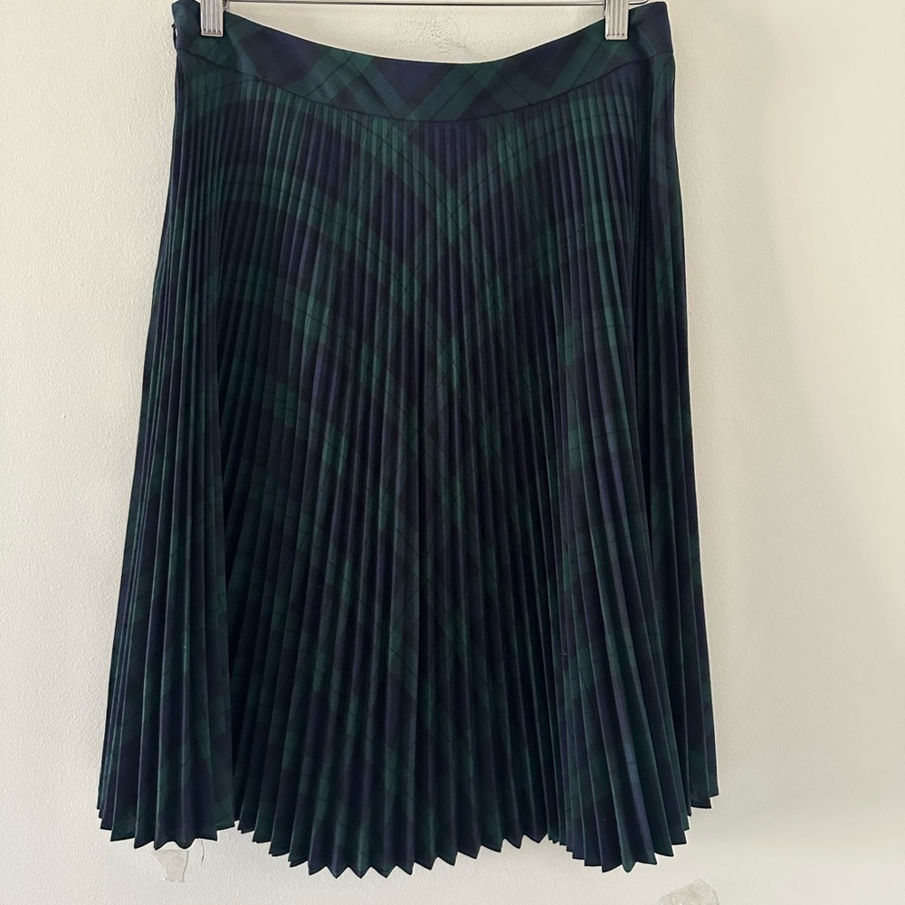PENDLETON BLACK WATCH TARTAN PLEATED PLAID SKIRT - Picture 2 of 6